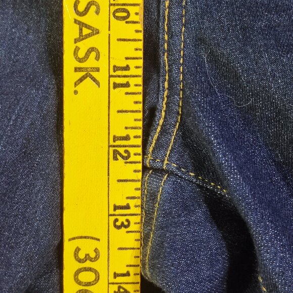 Signature by Levi Strauss Jeans mid-rise straight women's size 22S ink blue - Picture 13 of 14